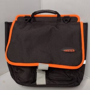 Ibera Bicycle Bag PakRak Clip-On  All Weather Bike Black Panniers  A10